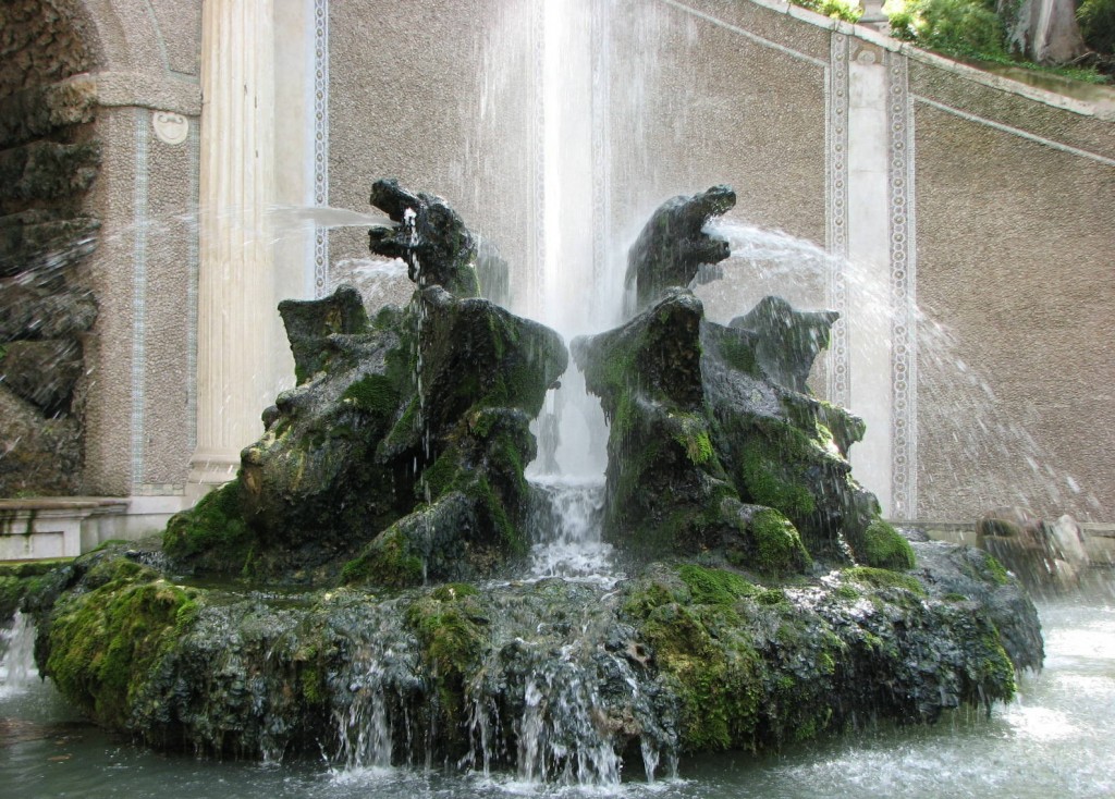 The Dragons Fountain at Villa D'Este